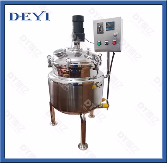 Stainless Steel Reactor Mixing Electric Heating Reaction Vessel Kettle Tank