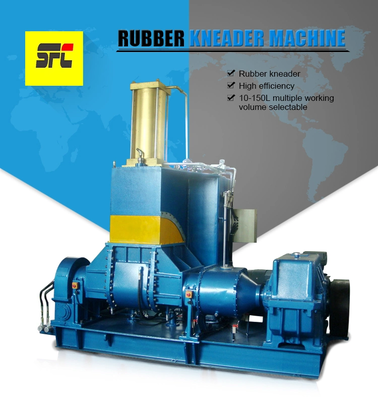 75L Plastic and Rubber Dispersion Kneader Mixer / Rubber Kneading Machine