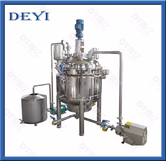 Stainless Steel Reactor Mixing Electric Heating Reaction Vessel Kettle Tank