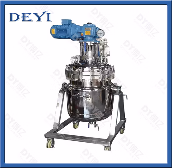 Stainless Steel Reactor Mixing Electric Heating Reaction Vessel Kettle Tank