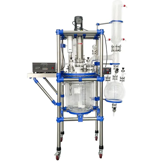 Günstiger 10-Liter-Vakuumhydrolyse-Glasreaktor zum Fabrikpreis
